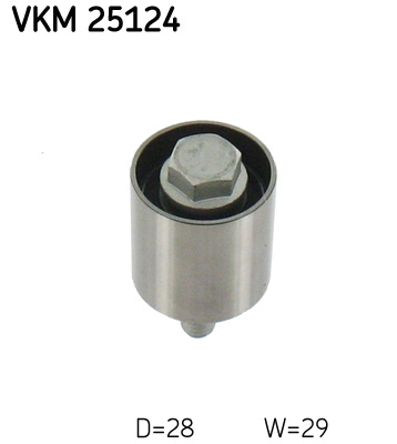 SKF Vezetőgörgő, vezérműszíj VKM25124_SKF